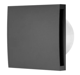 Elektrinis ventiliatorius EUROPLAST E-Extra EET100A, 100mm antracito sp.
