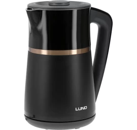 Elektrinis virdulys | temperatūros reguliavimas | juodas | 1,7 l (68217)