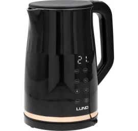 Elektrinis virdulys | temperatūros reguliavimas | juodas | 1,7 l (68218)