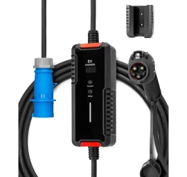 Elektromobilio įkrovimo laidas 220V - type 1 (32A, 1 fazė 7,2 kW)