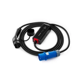 Elektromobilio įkrovimo laidas 220V - type 2 (32A, 1 fazė 7,2 kW)