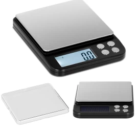 Elektroninės Virtuvinės Svarstyklės Su Vienetų Skaičiavimo Funkcija 3kg / 0,1g