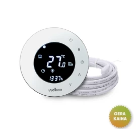 Elektroninis programuojamas termostatas (termoreguliatorius) Wellmo WTH93.36 (prekė su trūkumais)