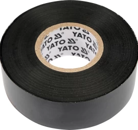 Elektros izoliacinė juosta juoda 25mmx20mx0,19mm (YT-8174)