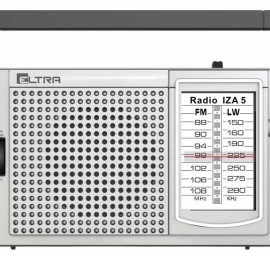Eltra Radio Iza 5 Sidabrinis