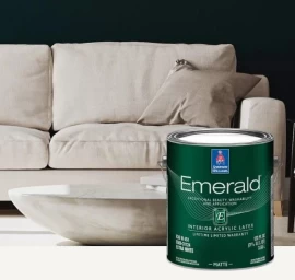 Sherwin Williams Emerald dažai vidaus darbam