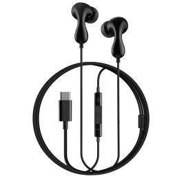 Encok Cz20 Usb-c Laidinės Ausinės į Ausis - Juodos Spalvos