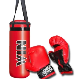 Enero Junior Boxing Set Training Bag 22.5x15x38.5cm And Hands