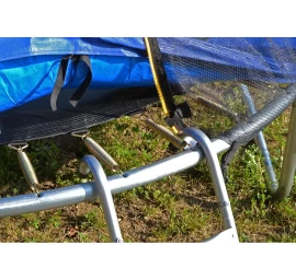 Enero Trampolina Su Vidine Tinklelio Sistema Fi366cm 4 Kojos