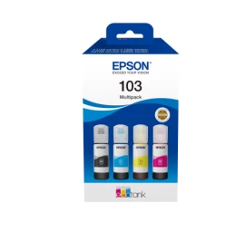 Epson 103 EcoTank (C13T00S64A) Rašalo papildymo buteliukų komplektas, CMYK