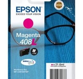 Epson 408L (C13T09K34010) Rašalinė kasetė, Purpurinė
