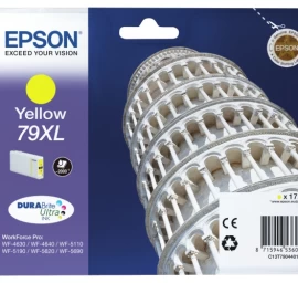 Epson 79XL (C13T79044010) Rašalinė kasetė, Geltona