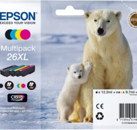 Epson Kasetė T2636 Xl Multipack C13t26364010