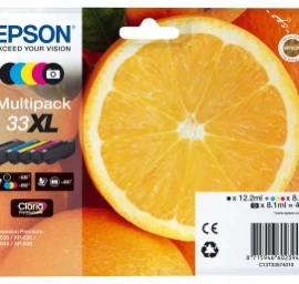 Epson Premium Multipack Claria 33 Xl Rašalo Rinkinys C13t33574011