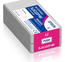 Epson SJIC22P(M) (C33S020603) Rašalinė kasetė, Purpurinė