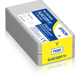 Epson SJIC22P(Y) (C33S020604) Rašalinė kasetė, Geltona