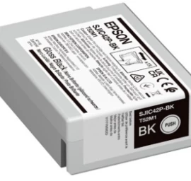 Epson SJIC42P-BK (C13T52M140) Rašalinė kasetė, Juoda