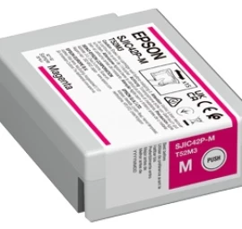 Epson SJIC42P-M (C13T52M340) Rašalinė kasetė, Purpurinė