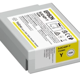 Epson SJIC42P-Y (C13T52M440) Rašalinė kasetė, Geltona
