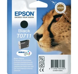 Epson T0711 Juodos Spalvos Kasetė C13t07114011