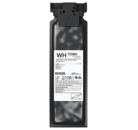 Epson UltraChrome DG2 T55BA (C13T55BA00) 250 ml Rašalinė kasetė, Balta