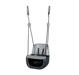 Ergonominės vaikiškos sūpynės 3in1, antracito