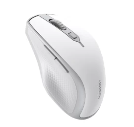 Ergonomiška Belaidė Kompiuterio Pelė Mu101 Bluetooth 2,4 Ghz Balta