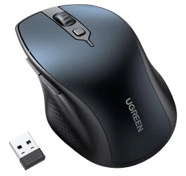 Ergonomiška Belaidė Kompiuterio Pelė Mu101 Bluetooth 2,4 Ghz Mėlyna