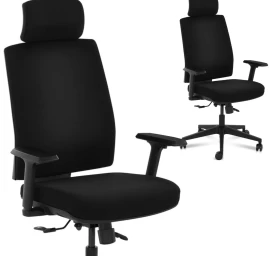 Ergonomiška Pasukama Biuro Kėdė Su Atlošu Galvai Iki 200 Kg