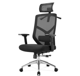 Ergonomiškas Biuro Fotelis Rosa Juodas Angel