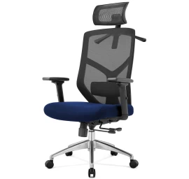 Ergonomiškas Biuro Fotelis Rosa Tamsiai Mėlynas Angel