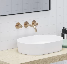ES 019.60RGB.O1 Potinkinis praustuvo maišytuvas su korpusu, Rose Gold Brushed