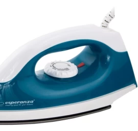 Esperanza TRAVEL IRON SMOOTHER Dry iron Non-stick soleplate 1200 W Blue, White