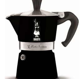 Espresso kavinukas Bialetti Moka Express juodas, 3 puodelių