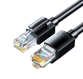 Ethernet Cat 6a Utp Rj45 Tinklo Kabelis 0,5 M - Juodas