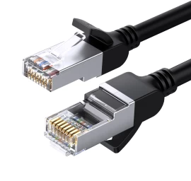 Ethernet Sujungimo Kabelis Cat 6 U/utp Apvalus 5 M - Juodas