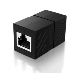 Ethernet Tinklo Kabelio Jungtis Rj45 10gbps Juoda