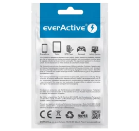 everActive cable USB-C 1m - Black, braided, quick charge, 3A - CBB-1CB