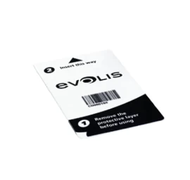 Evolis ACL003a-01 Zenius Primacy Adhesive Cleaning Card Single