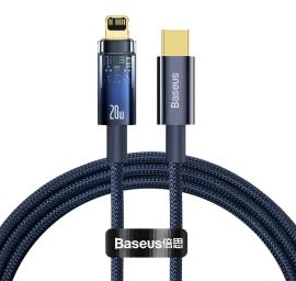 Explorer Serijos Usb-c Iphone Lightning Kabelis 20w 1 M Mėlynas