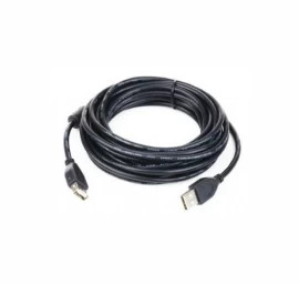 Extension Cable USB 2.0  AM-AF 1.8m black (ferri