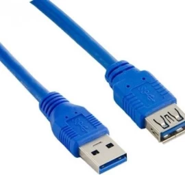 Extension cable USB 3.0 AM-AF blue 1.8M