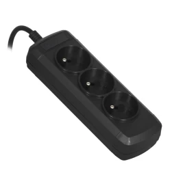 Extension cord Activejet (3 x UTE; 10 A; 1,8m; black color)