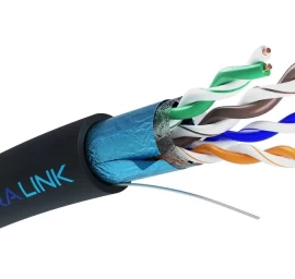 Extralink CAT5E FTP Zew Kabel sieciowy 305M