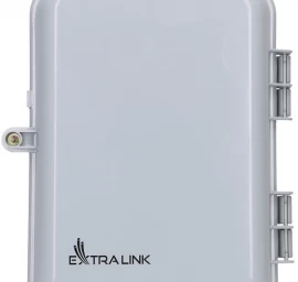 Extralink Emma V2 16 Branduolių Optinio Pluošto Gnybtų Dėžutė, Balta, Vidutinio Pločio