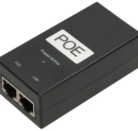 Extralink Poe-48-24w 48v 24w 0,5a Gigabitinis Maitinimo Adapteris Su Kintamosios Srovės Kabeliu
