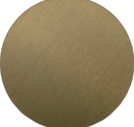 F.25 Sublimacijos Diskas - Metalo Lakštų Sublimacija - Aukso Spalvos