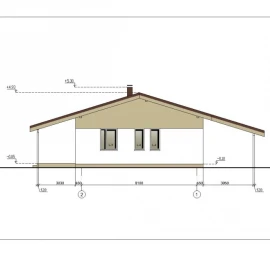 Sodo namo projektas Žilvinas- MV