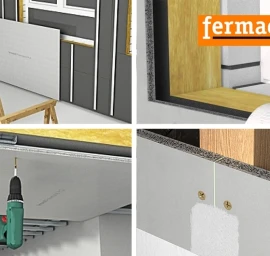 Fermacell HD cementines fasado plokštės