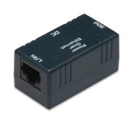 Fastethernet 10/100mbps Poe Adapteris / Maitinimo šaltinis, Nuolatinės Srovės 5,5 Mm Pasyvus